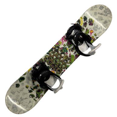 Used Burton Chopper Frenden Boys Board Binding White 115 Cm