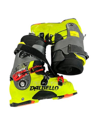 Used Dalbello 120 Pantera Mens Dh Ski Boot Yellow 265 Mp - M08.5 - W09.5 11708-s000174946