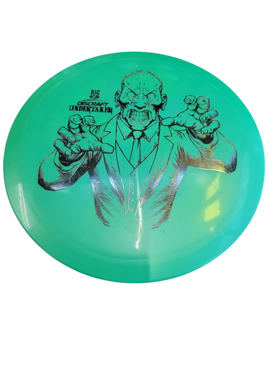 Used Discraft Undertaker Big Z Disc Golf Driver Green 11708-s000174876