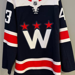 Tom Wilson Washington Capitals Navy Blue Alternate Jersey