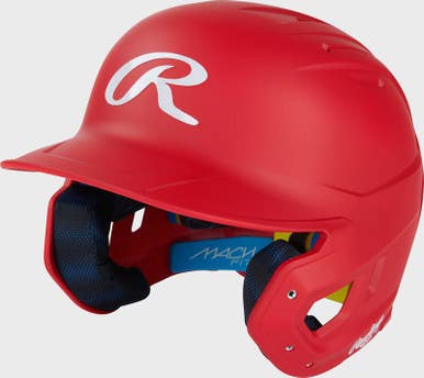 New Mach Fit Batting Helmet Scarlet Os 11855-rawr00704486