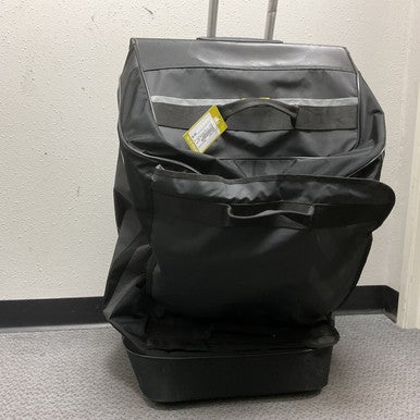 Used Bauer Elite Sr Hockey Wheeled Bag Black And Neon Green 11855-s000178937