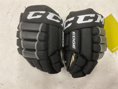 Used Ccm Edge Youth Gloves Black 8" 11855-s000178920