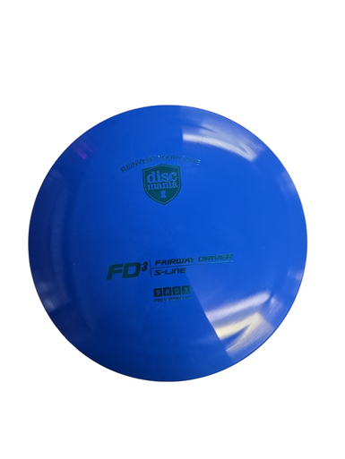Used Discmania Fd3 S Line Disc Golf Driver Royal Blue 11617-s000318562