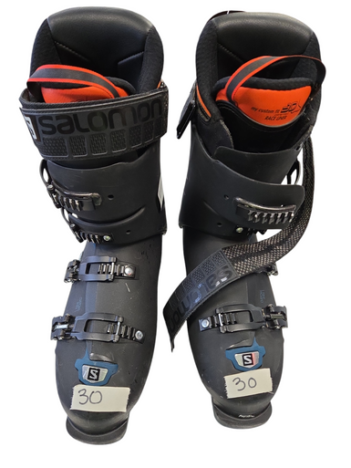 Used Salomon Xpro 120 Mens Dh Ski Boot Black 300 Mp - M12 11617-s000318027