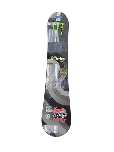 Used Ride Impact 1460 Mens Snowboard Only Grey 144 Cm 11617-s000318808