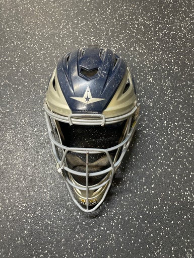 Used All Star Catchers Helmet Catchers Mask Black And Royal Blue 11831-s000025606
