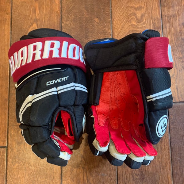 Custom Narrow Warrior Covert QRE Gloves - Easton Cuffs & Red Digital Palms *READ FULL DESCRIPTION*
