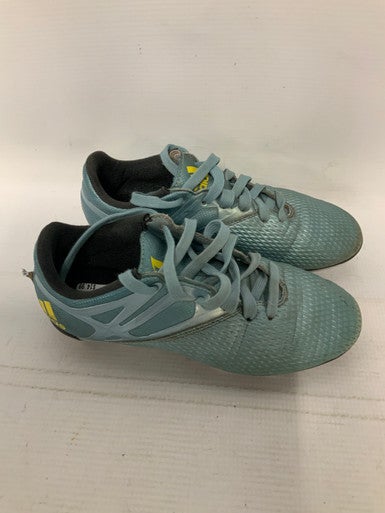 Used Adidas Soccer Cleats Teal Junior 02 11823-s000027197