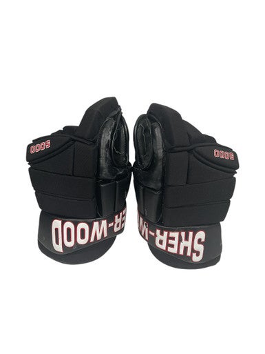 Used Sher-wood 5000 Senior Gloves Black 14" 11847-s000023924