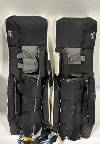 Used Warrior Goalie Leg Pads Junior White 28" 11847-s000023236