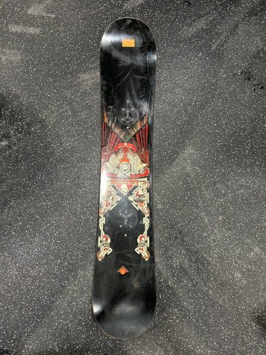 Used Burton White Collection Mens Snowboard Only Black 138 Cm 11847-s000023533