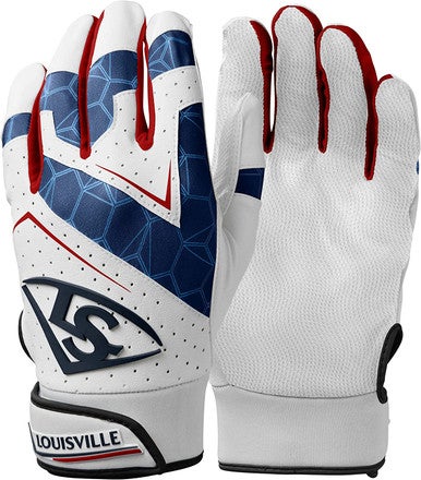 New Louisville Slugger Genuine V2 Usa Adult Xl Batting Gloves 11692-hbxwb5730704xl