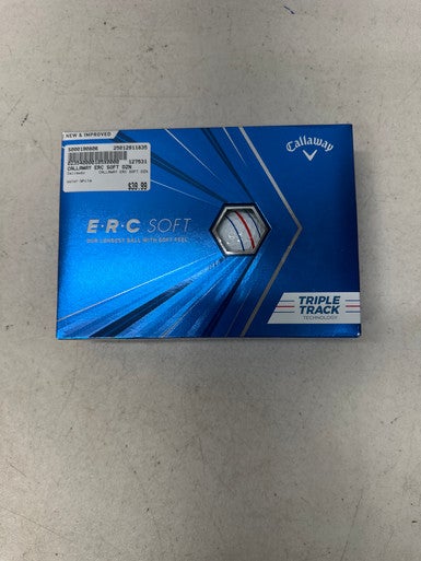 Used Callaway Callaway Erc Soft Dzn 12 Pack - Golf Balls White 11835-s000190806