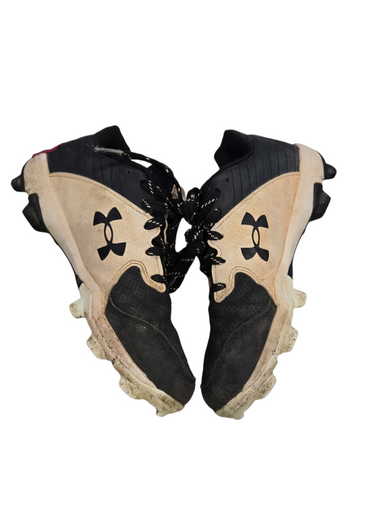 Used Under Armour Leadoff Bb Sb Cleats Black Junior 02 11617-s000316021