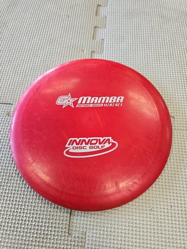 Used Innova Mamba Disc Golf Driver Red 11617-s000314887