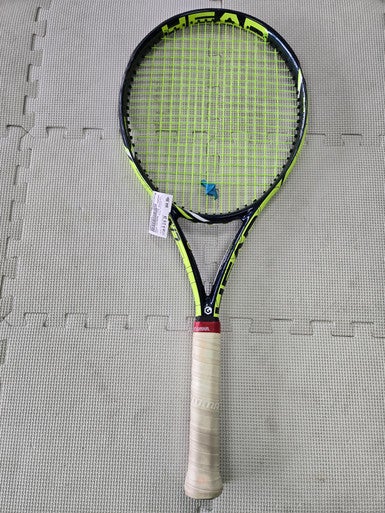 Used Head Extreme Lite Adult Tennis Racquet Optic Yellow 4 3 8" 11617-s000314342