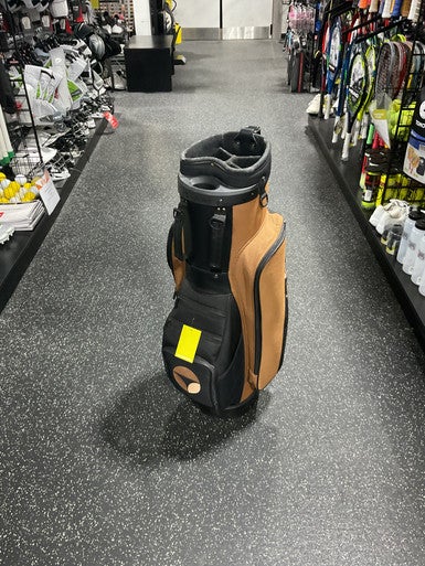 Used Taylormade Brown Stand Bag Mens Stand Bag Black And Copper 11834-s000028844