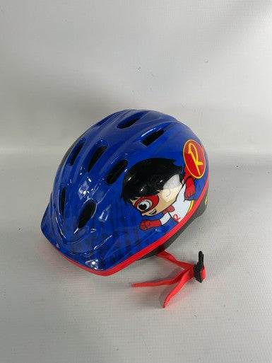 Used Red Titan Bike Helmet Royal Blue One Size 11834-s000029772