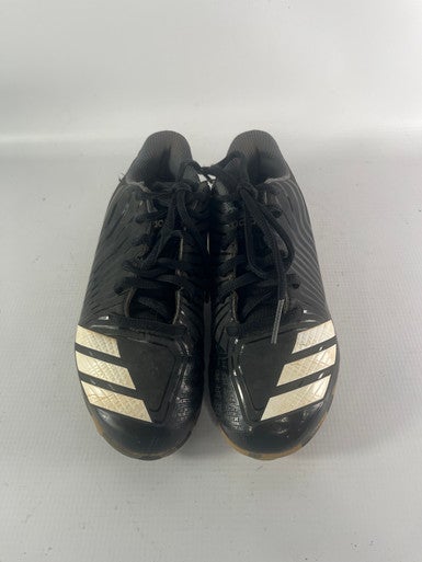 Used Adidas Adidas Bb Cleat Blk Junior 01 Baseball And Softball Cleats 11834-s000019804