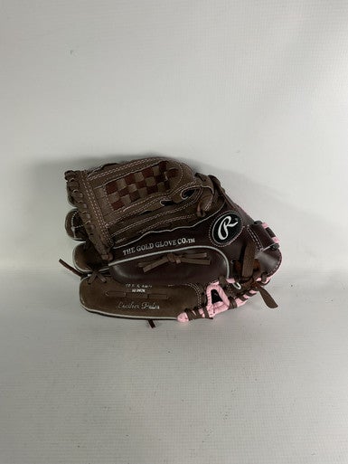 Used Rawlings Fastpitch Bb Sb Glove Lh Throw Brown 12" 11834-s000029742
