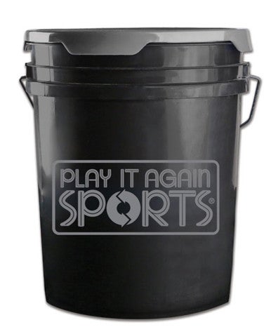 New Black Pias Bucket W Lid 11834-chpbucket5p