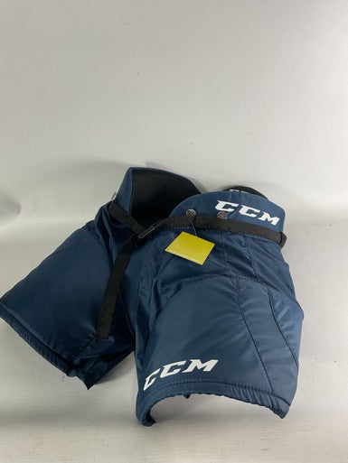 Used Ccm Ccm Blu Hockey Pants Junior Pant Navy Blue Lg 11834-s000028226