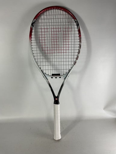 Used Wilson Impact Adult Tennis Racquet White 4 1 4" 11834-s000027091