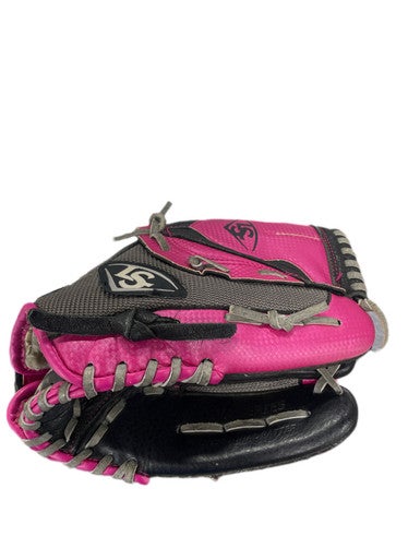 Used Louisville Slugger Diva 14-hp Bb Sb Glove Rh Throw Pink 11" 11735-s000342808
