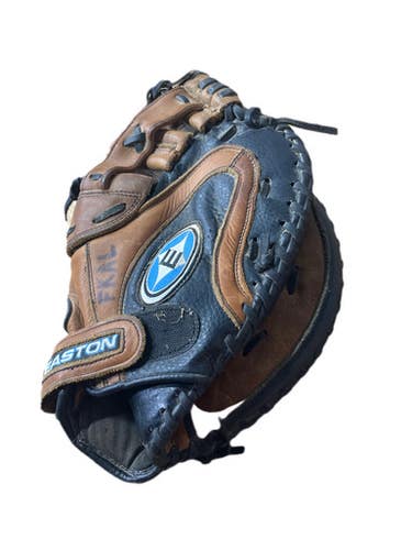 Used Easton Sfp20 Fp Catchers Mitt Rh Throw Fastpitch Gloves Brown 13 1 2" 11735-s000342574