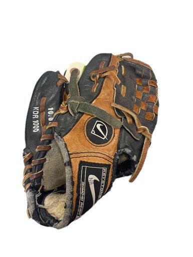 Used Nike Kdr 1000 Bb Sb Glove Lh Throw Brown 10" 11735-s000342973
