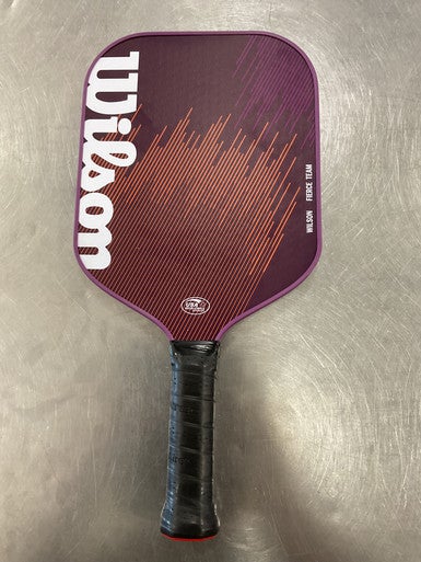 Used Wilson Fierce Team Pickleball Racquet Purple 11614-s000207000