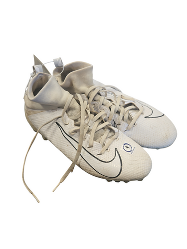 Used Nike Adult Fb Cleats White Senior 9 11850-s000018941