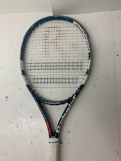 Used Babolat Pure Drive Jr 26 Junior Tennis Racquet White 26" 11793-s000240166