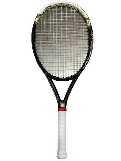 Used Wilson Hyper Hammer 5.3 Adult Tennis Racquet Black 4 1 4" 11613-s000153598