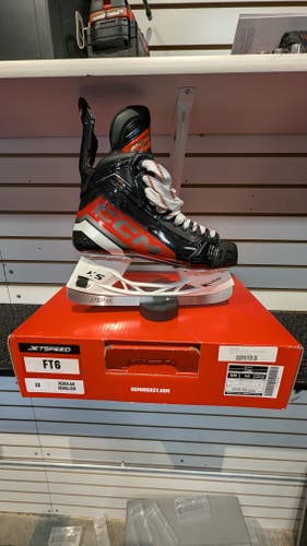 New! In the box, CCM JetSpeed FT6 Hockey Skates Regular Width, Sizes SR 10.0
