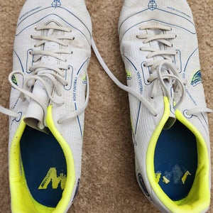 Nike Mercurial Vapor 14 Academy Molded Cleats Cleats White - Men's Size M 9.5 (W 10.5)  (Used)