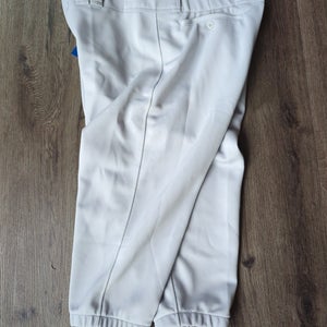 Gray Men's large Youth Mizuno Game Pants (New)