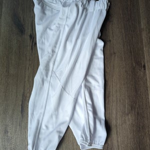 White Men's XL Adult EvoShield Knicker Game Pants (New)