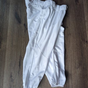 White Men's 2XL Adult EvoShield Knicker Game Pants (New)
