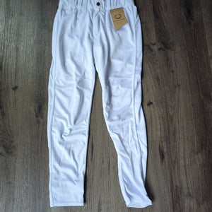 White Men's Medium Adult EvoShield CT Tapered Game Pants (New)