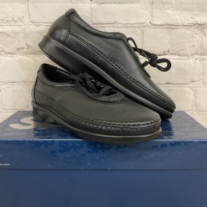 SAS Adult Womens Traveler 2090-013 Black Athletic Lace Up Shoe NIB