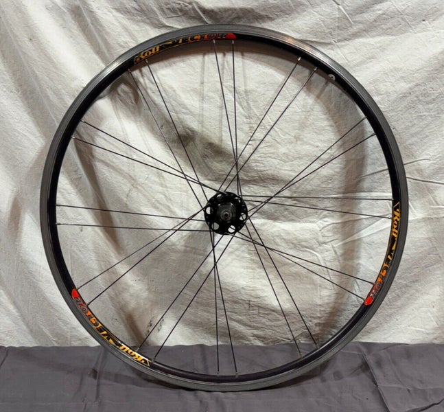 Rolf Vector 24-Paired Spoke Black Aluminum 700C Rear Wheel Fast Shipping