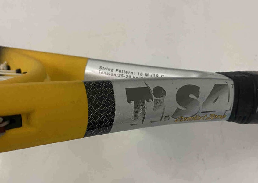 HEAD Ti.S4 Tennis Racquet 4 3/8 grip Xtralong