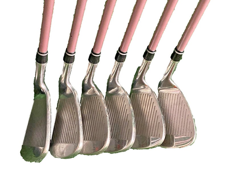 Founders Club Left-Handed Golf Set 3w,5w,4h,5h,6-PW,SW Ladies Graphite New Grips
