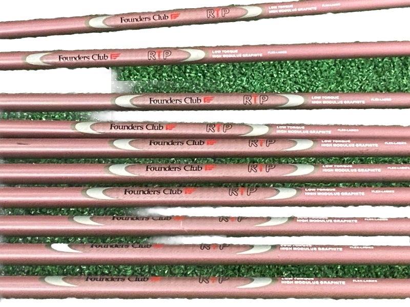 Founders Club Left-Handed Golf Set 3w,5w,4h,5h,6-PW,SW Ladies Graphite New Grips