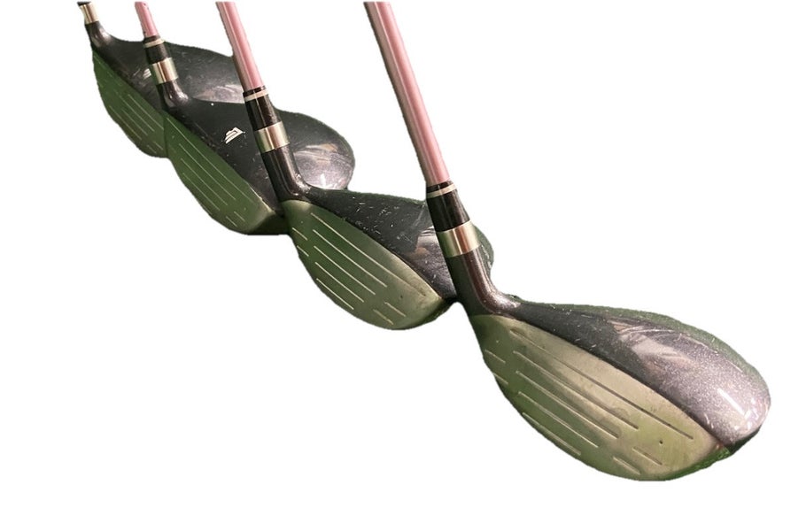 Founders Club Left-Handed Golf Set 3w,5w,4h,5h,6-PW,SW Ladies Graphite New Grips