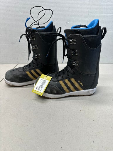 Used Adidas Samba Mens Snowboard Boots Black Senior 10 11835-s000187787