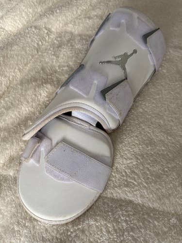 White Junior Air Jordan Shin Guards (Used)