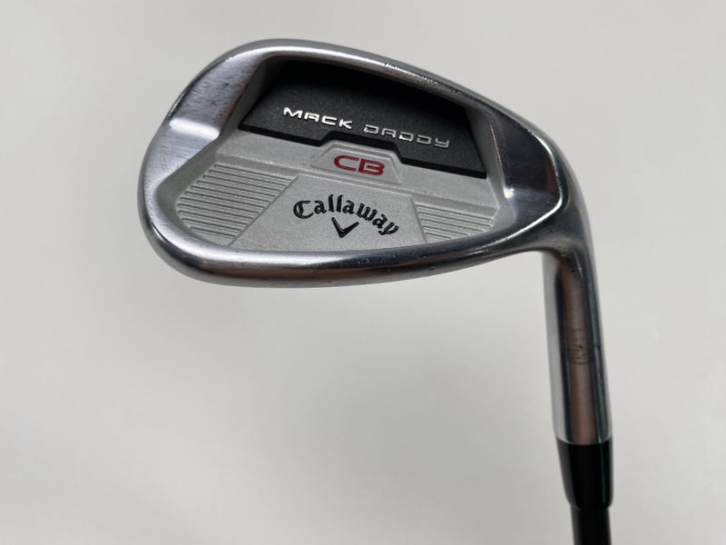 Callaway Mack Daddy CB Pitching Wedge PW 46* 10 Hi-Rev G 80g Regular RH